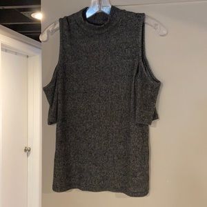 Gap cold shoulder sweater top